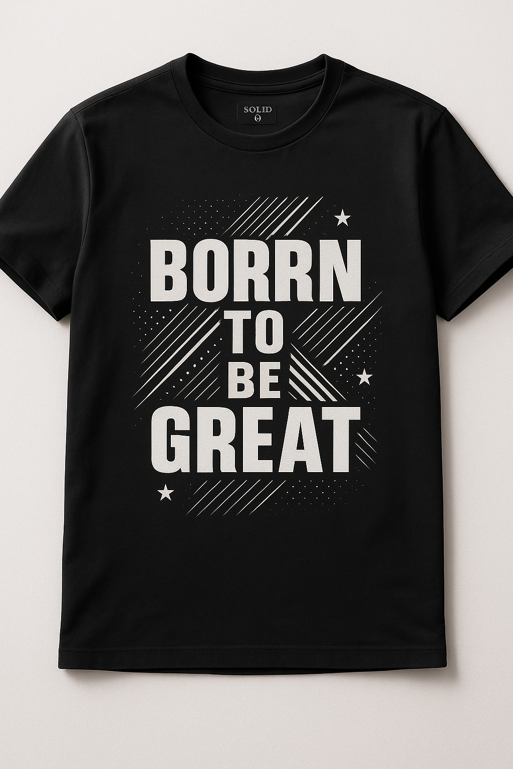 Born to be great - Black