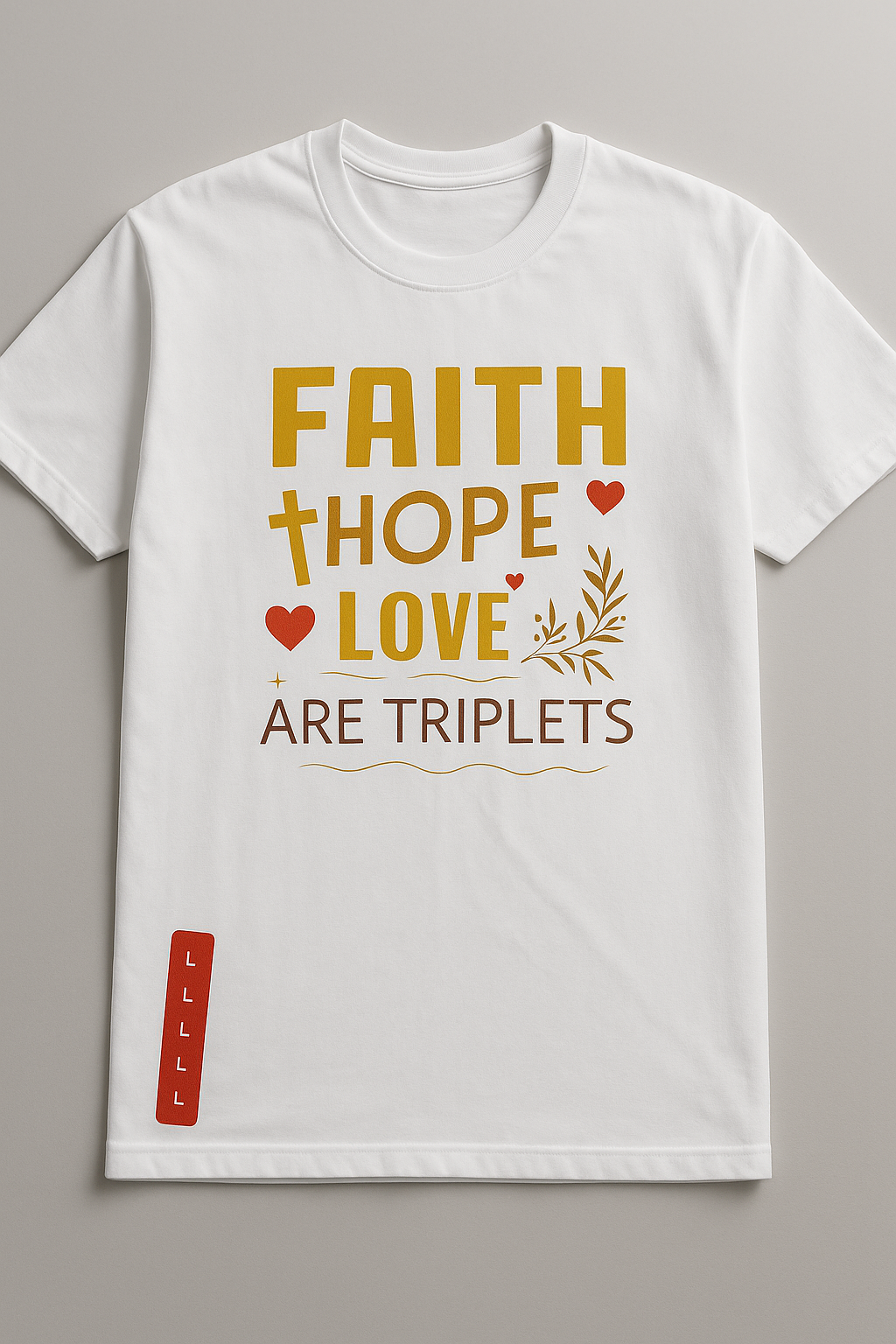 Faith, Hope,Love - White