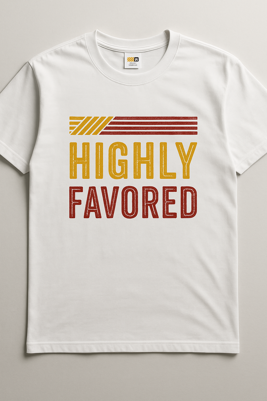 Highly favored- white
