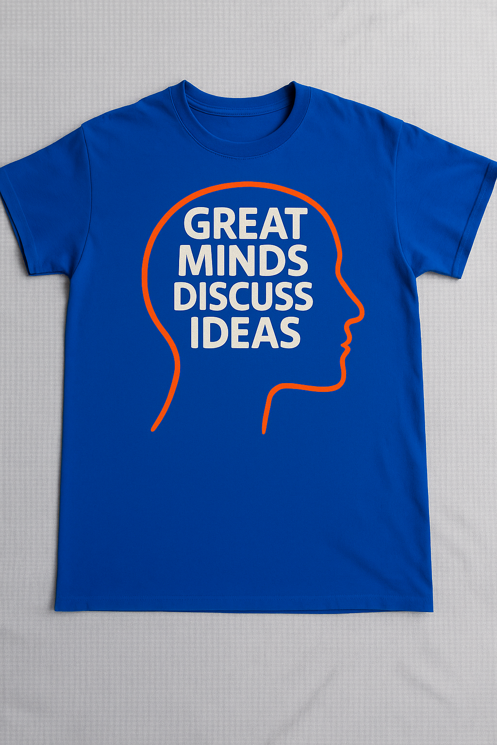 Great Mind T-shirt - Blue