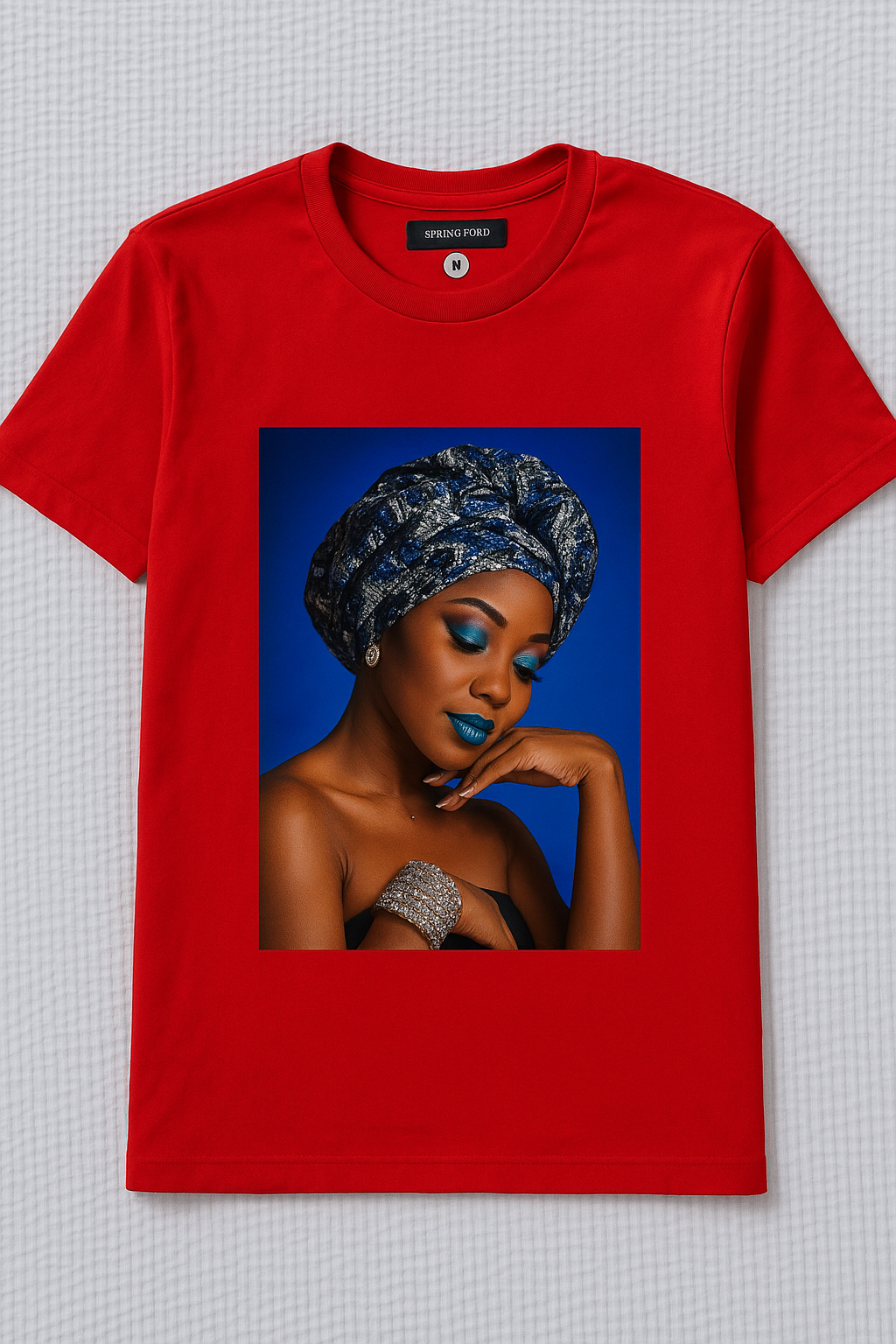 Red Art T-shirt Design